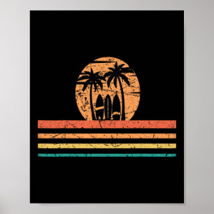 Póster Mejor Tabla De Surf Para Hombres Mujeres Niños Sur