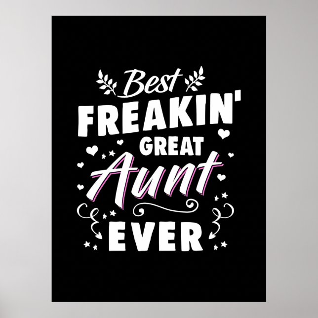 Póster Mejor Tía Freakin (Frente)