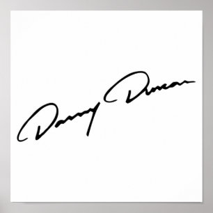 Póster MEJOR VENTA Danny Duncan Signature