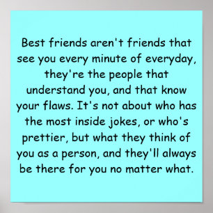 Póster Mejores amigos