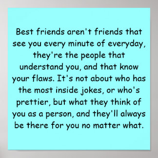 Póster Mejores amigos