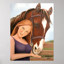 Mejores amigos de caballos y mujeres