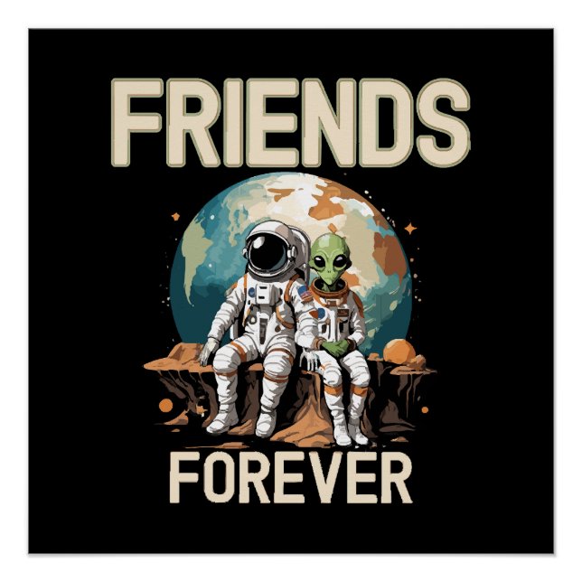 Póster Mejores Amigos Para Siempre  (Anverso)