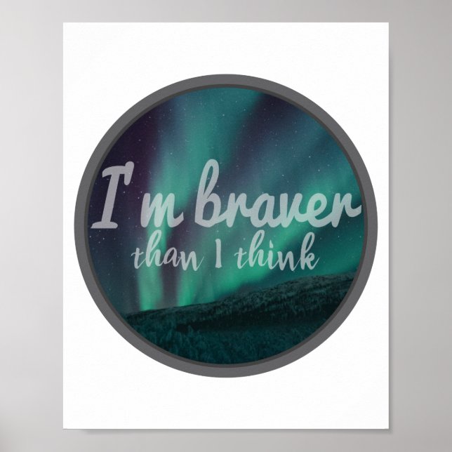 Póster mejores citas motivacionales para la positividad (Frente)