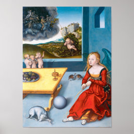 Póster Melancholia | Lucas Cranach el anciano |