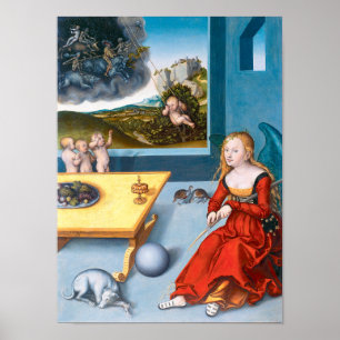 Póster Melancholia   Lucas Cranach el anciano