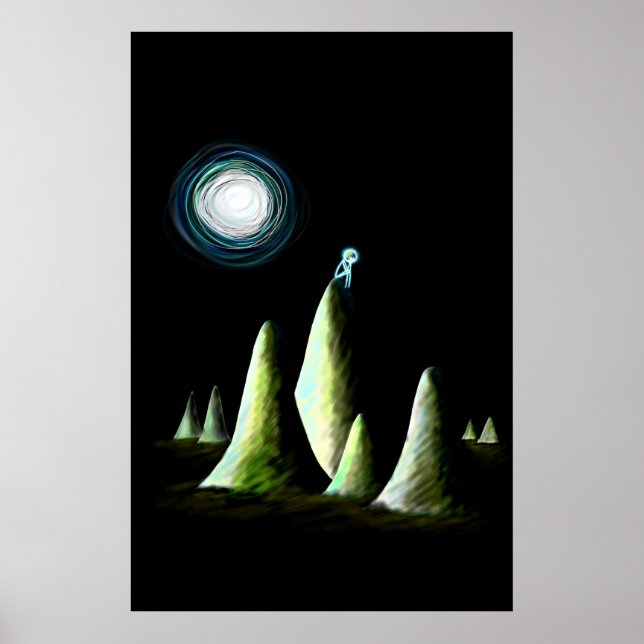 Póster Melancholy Hill (1ª edición) (Frente)