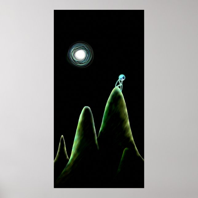 Póster Melancholy Hill (segunda edición) (Frente)