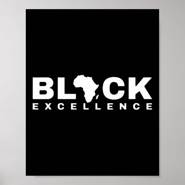 Póster Melani afro-estadounidense en el mes de la histori (Frente)