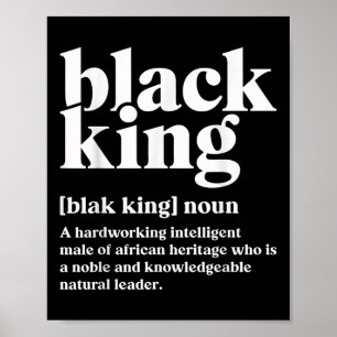 Póster Melanin, el orgullo negro de África