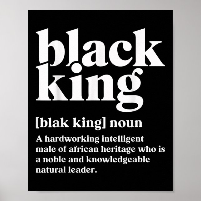 Póster Melanin, el orgullo negro de África (Frente)