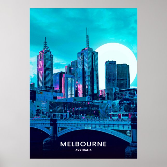 Póster Melbourne City (Frente)