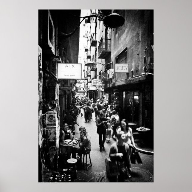 Póster Melbourne Laneway (Frente)