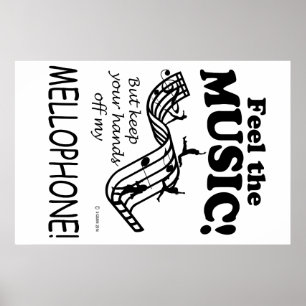 Póster Mellophone Siente La Música