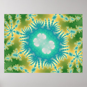 Póster Melocotones azules (Imprimir)