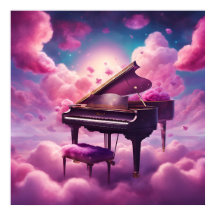 Melodía entre nubes rosadas