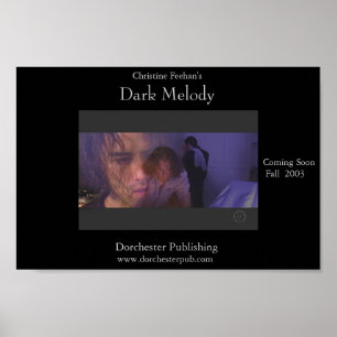 Póster Melodía oscura con los Web site