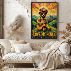 Póster Melodías de la pradera: Canción de la puesta de so