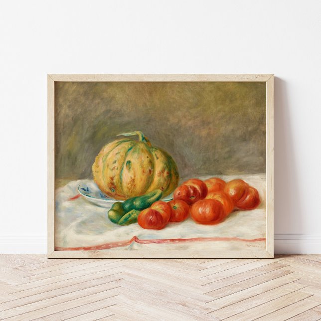 Póster Melon et Tomates | Pierre-Auguste Renoir (Subido por el creador)