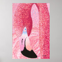 Melon The Big Head Flamingo - Por Just Dahl