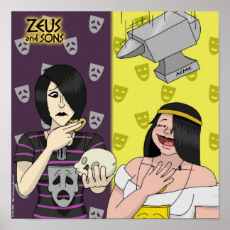 Póster Melpomeno y Thalia