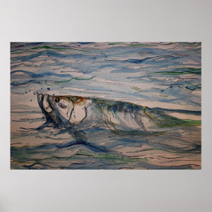 Póster Melting Tarpon
