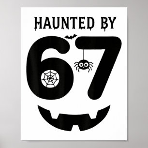 Póster Meme 6 7 Italian Brainrot Disfraz de Halloween Ato