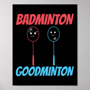 Póster Meme de Badminton Goodminton Racket