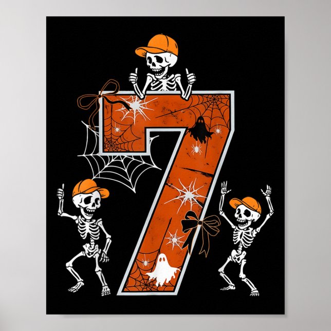 Póster Meme de Hugvyn Six Seven Disfraz de Halloween Bail (Frente)