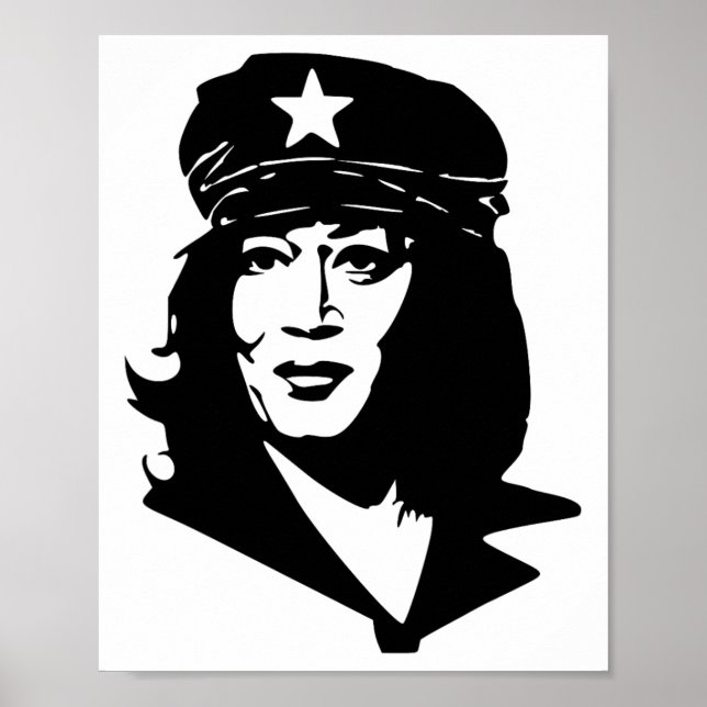 Póster Meme del Commiso Comunista Kamala Harris (Frente)