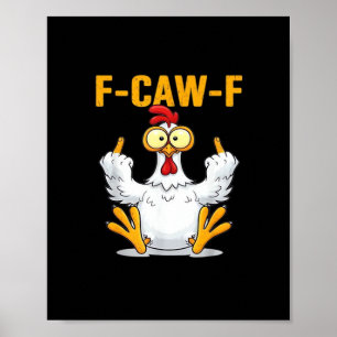 Póster Meme del Gallo Clásico de Cita
