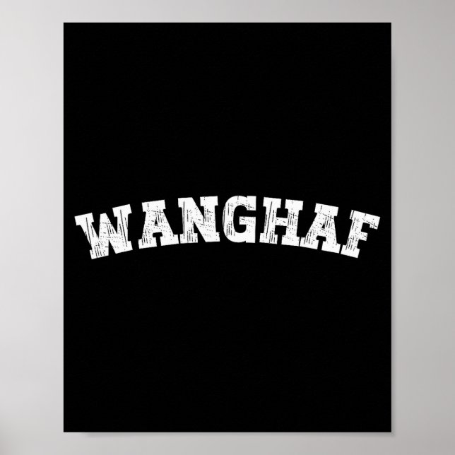 Póster Meme divertido Wanghaf  (Frente)
