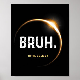 Póster Meme Graciosos Regalos Que Dicen Eclipse Solar Tot