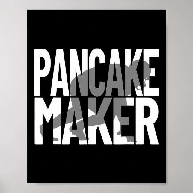 Póster Meme Lineman Pancake Maker (Frente)