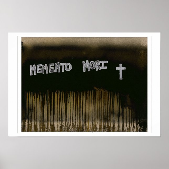 PÓSTER MEMENTO MORI (Frente)