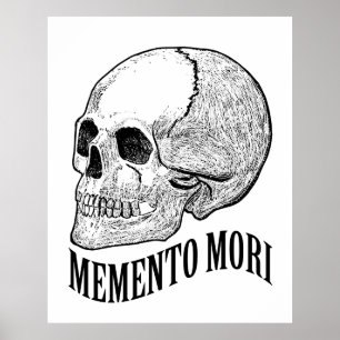 Póster Memento mori