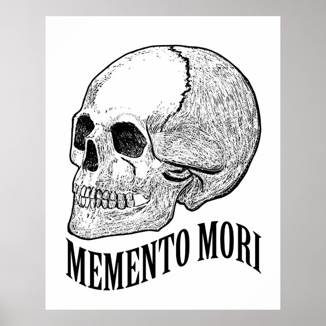 Póster Memento mori (Frente)