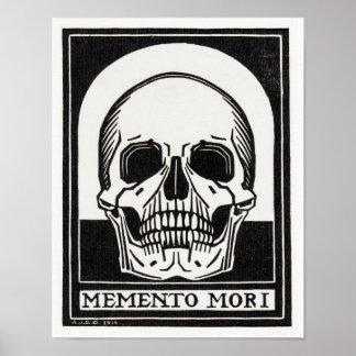 Póster Memento mori (1916)