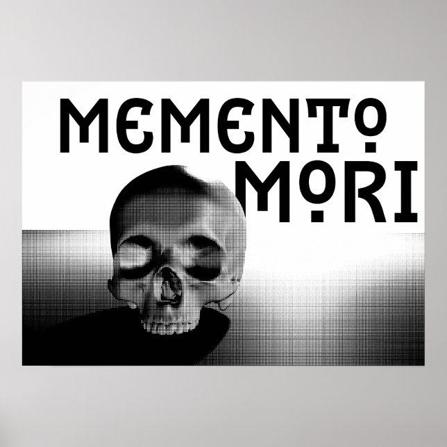 Póster Memento Mori Design (Frente)
