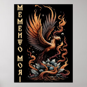 Póster Memento Mori - Fénix del Renacimiento