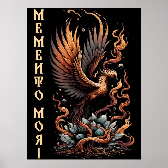 Póster Memento Mori - Fénix del Renacimiento (Frente)