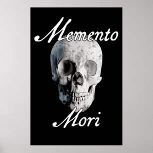 Póster Memento Mori (Recuerda Que Debes Muerte)