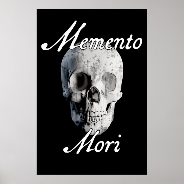 Póster Memento Mori (Recuerda Que Debes Muerte) (Frente)