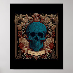 Póster Memento Mori Skull 7