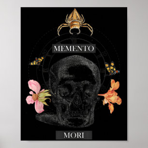 Póster Memento Mori Stoicismo Filosofía filósofo estoico