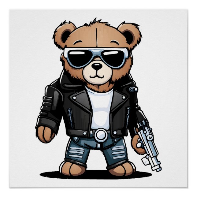 Póster Memes de Teddy Adorables (Anverso)