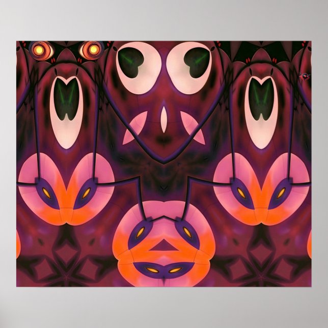 Póster Mémoire Floue - Ken Gage Art (Frente)