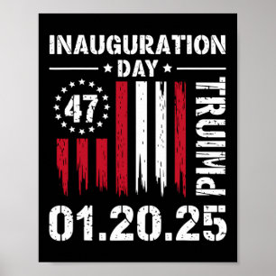 Póster Memorándum de la inauguración del presidente Donal