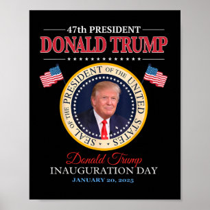 Póster Memorándum de la inauguración del presidente Donal