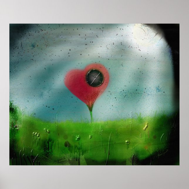 Póster Memoria del corazón paralizado (Frente)